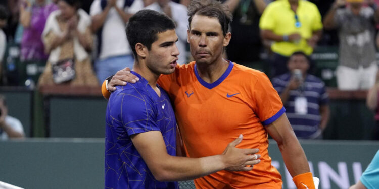 Nadal y Alcaraz recaudan fondos para Ucrania con una exhibición en Nueva York