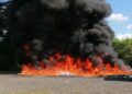 El Inacif incineró más de 400 kilogramos de drogas