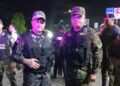 Director policial y comandante general del Ejército encabezan recorrido preventivo