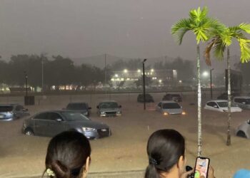 Lluvias del viernes ocurren una vez cada 100 años