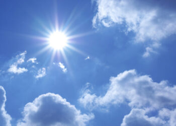 Onamet pronostica ambiente mayormente soleado con aguaceros aislados