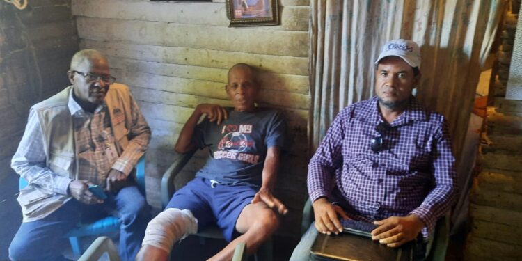 Investigan circunstancias en las que cocodrilo atacó pescador en Lago Enriquillo