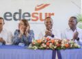 Edesur inaugura cuatro proyectos de electrificación