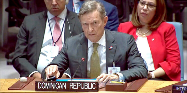 Canciller dominicano tratará situación de Haití en reunión del Consejo de Seguridad de la ONU