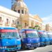 Abinader encabeza entrega 50 autobuses para estudiantes universitarios