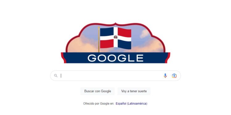 Doodle de Google honra a RD por el Día de la Independencia 