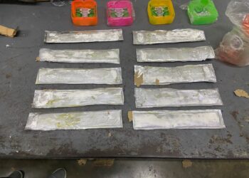 Ocupan 39 láminas de cocaína en Inposdom; serían llevadas a Canadá