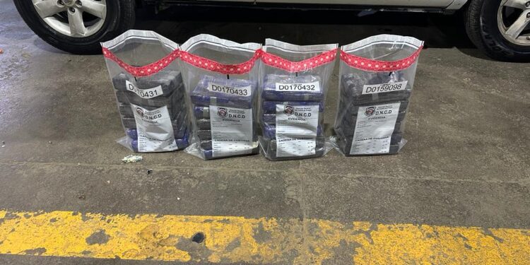 Ocupan 30 paquetes de presumiblemente cocaína en Puerto Don Diego