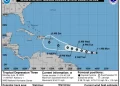 ONAMET monitorea depresión tropical #3 que se mueve hacia el Caribe