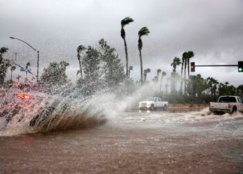 La tormenta tropical Hilary desata lluvias récord en California