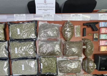 Desmantelan centro distribución de drogas en Santiago