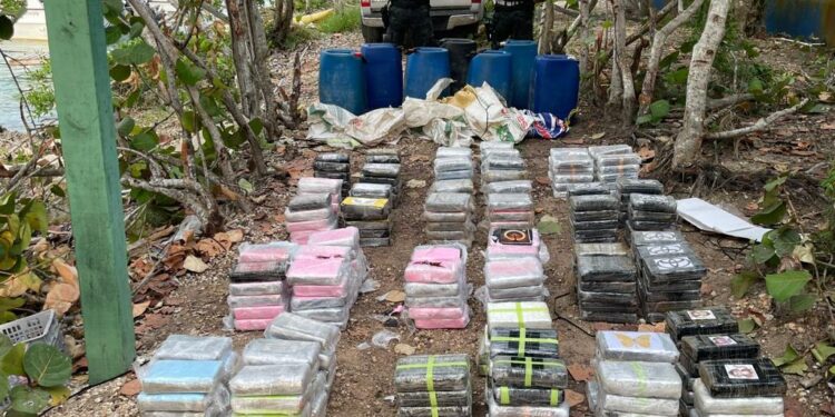 Ocupan 290 paquetes presumiblemente cocaína en la Altagracia
