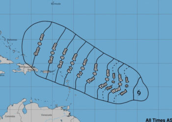 Mantienen estricto seguimiento a evolución y desarrollo de tormenta tropical Lee