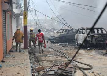 Conocerán  hoy coerción a imputados por explosión en San Cristóbal