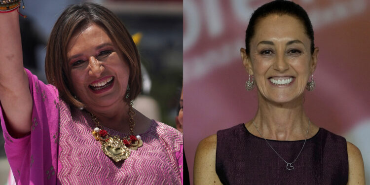 México se acerca a tener su primera presidenta al tener al frente dos candidatas