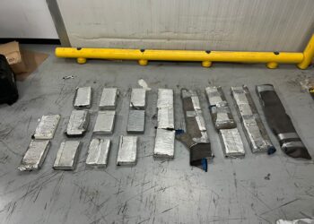 Ocupan 26 paquetes de cocaína escondidos en nevera de contenedor