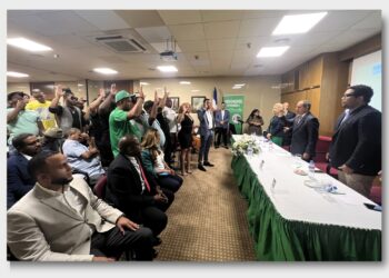 Sector Externo de la Fuerza del Pueblo en Madrid juramenta nuevos miembros