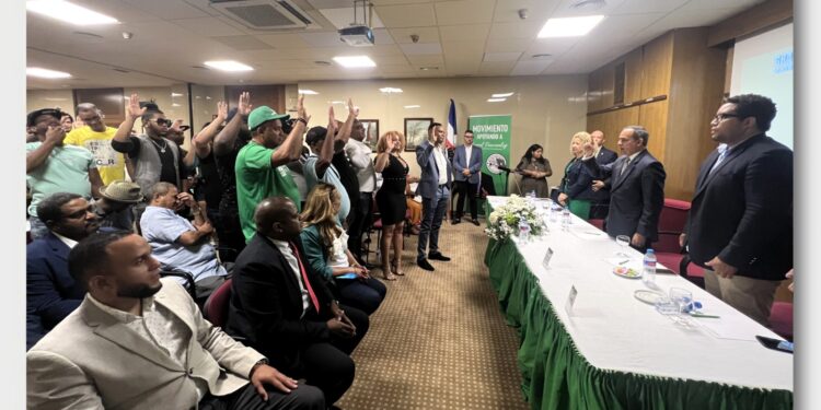 Sector Externo de la Fuerza del Pueblo en Madrid juramenta nuevos miembros