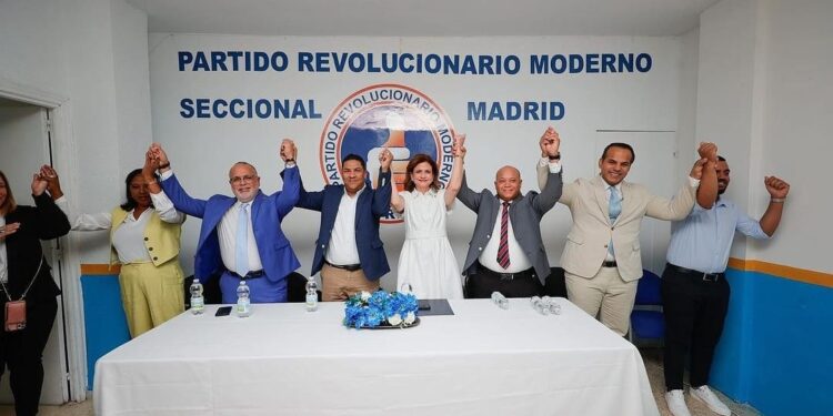 Vicepresidenta encabeza actividades políticas en Madrid