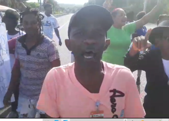 Video| Realizan piquete en circunvalación de Santo Domingo