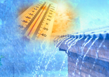 Día caluroso y aguaceros dispersos 