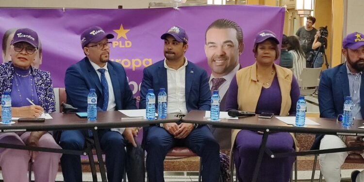 Dirigentes del PLD en Europa respaldan a Bienvenido Tolentino como candidato de ultramar