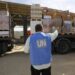 Entra un tercer convoy de veinte camiones de ayuda humanitaria desde Egipto a Gaza