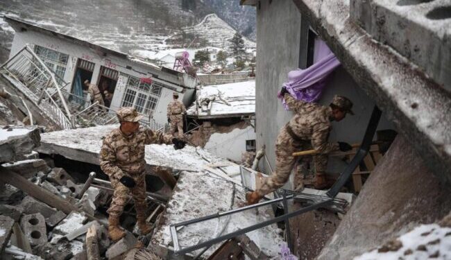 Terremoto de 7,1 grados en noroeste de China causa daños materiales pero no víctimas