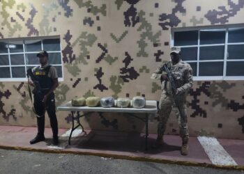 Ocupan 26 libras de marihuana en Pedernales