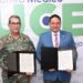 Firman convenio de cooperación que beneficia miembros de las FFAA