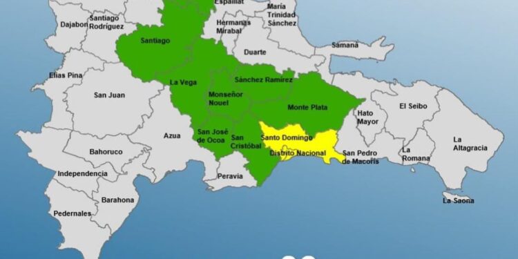 COE coloca en 10 provincias en alerta