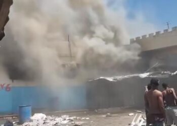 Muere recluso en incendio en cárcel La Victoria