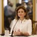 Raquel Peña aterriza en Aeropuerto El Catey por prevención de mal tiempo