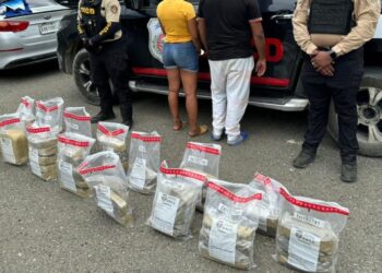 Ocupan 106 libras presumiblemente marihuana