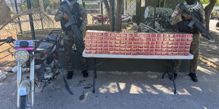 Ejército detiene contrabando de 40,000 unidades de cigarrillos