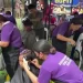 Una escuela ofrece cortes de pelo gratis ante el calor extremo en Filipinas