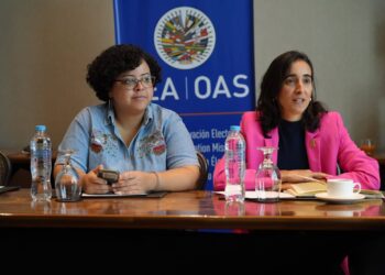 Misión de la OEA invita a Virginia Antares a conversar sobre proceso electoral