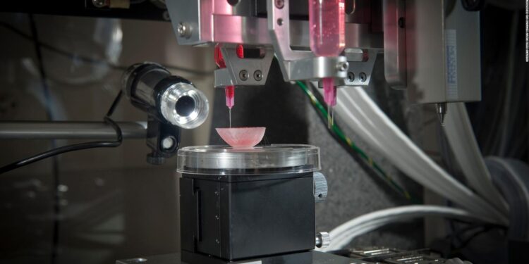 Bioimpresión 3D: Transformando imágenes médicas en tejido humano