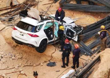 Doce Unidades de Emergencia Atienden accidente en Evaristo Morales