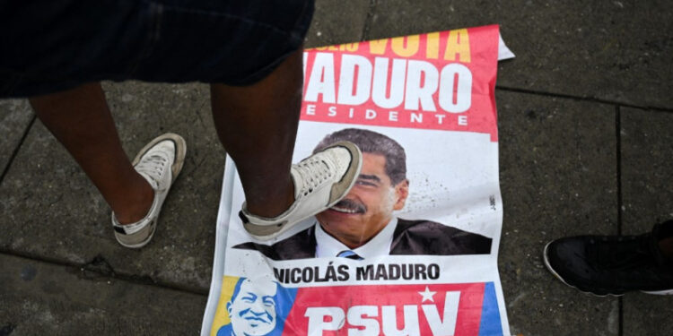 Arrancan las protestas de venezolanos en Madrid contra el “megafraude electoral” de Maduro