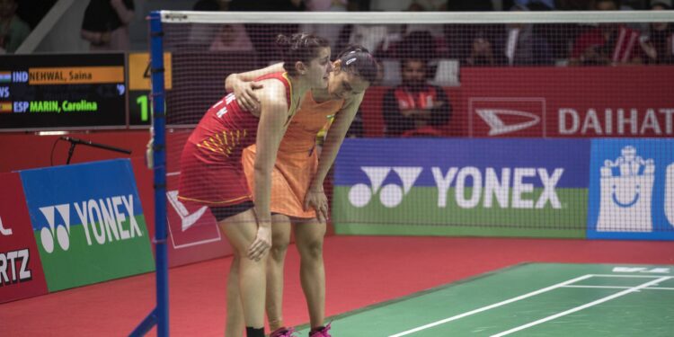 PARÍS 2024 | Carolina Marín se lesiona y se retira en semifinales