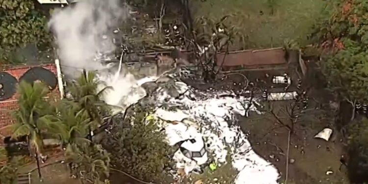 Se estrella un avión en Brasil y mueren las 61 personas a bordo