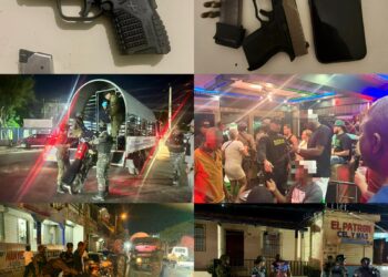 Operativos en SDN logran ocupación de armas, bocinas y múltiples detenciones