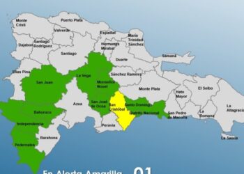 COE coloca 10 provincias en alerta a causa de una vaguada