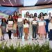 Voluntariado Banreservas premia a los ganadores del concurso Pintura Infantil Navideño Nidia Serra 2024