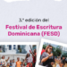 Celebrarán en el país tercer Festival de Escritura Dominicana (FESD)                            