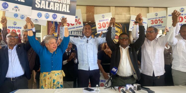 Gremios de la UASD piden indexación salarial de un 30%