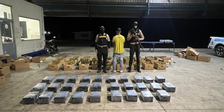 Arrestan hombre llegó deportado de EE.UU; lo vinculan a decomiso de cocaína