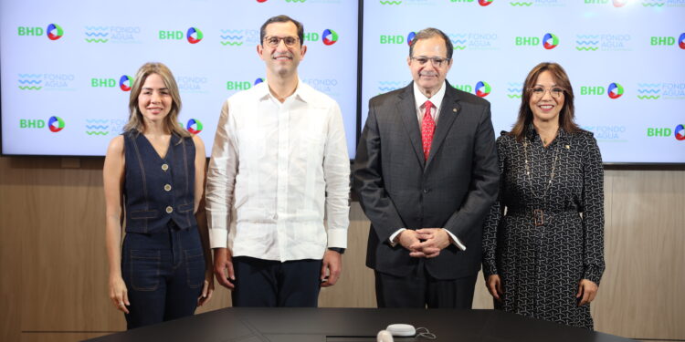 Banco BHD renueva acuerdo de cooperación con Fondo Agua Santo Domingo