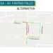 Conoce las rutas alternas tras restricción de giros a la izquierda en Avenida Lope de Vega
